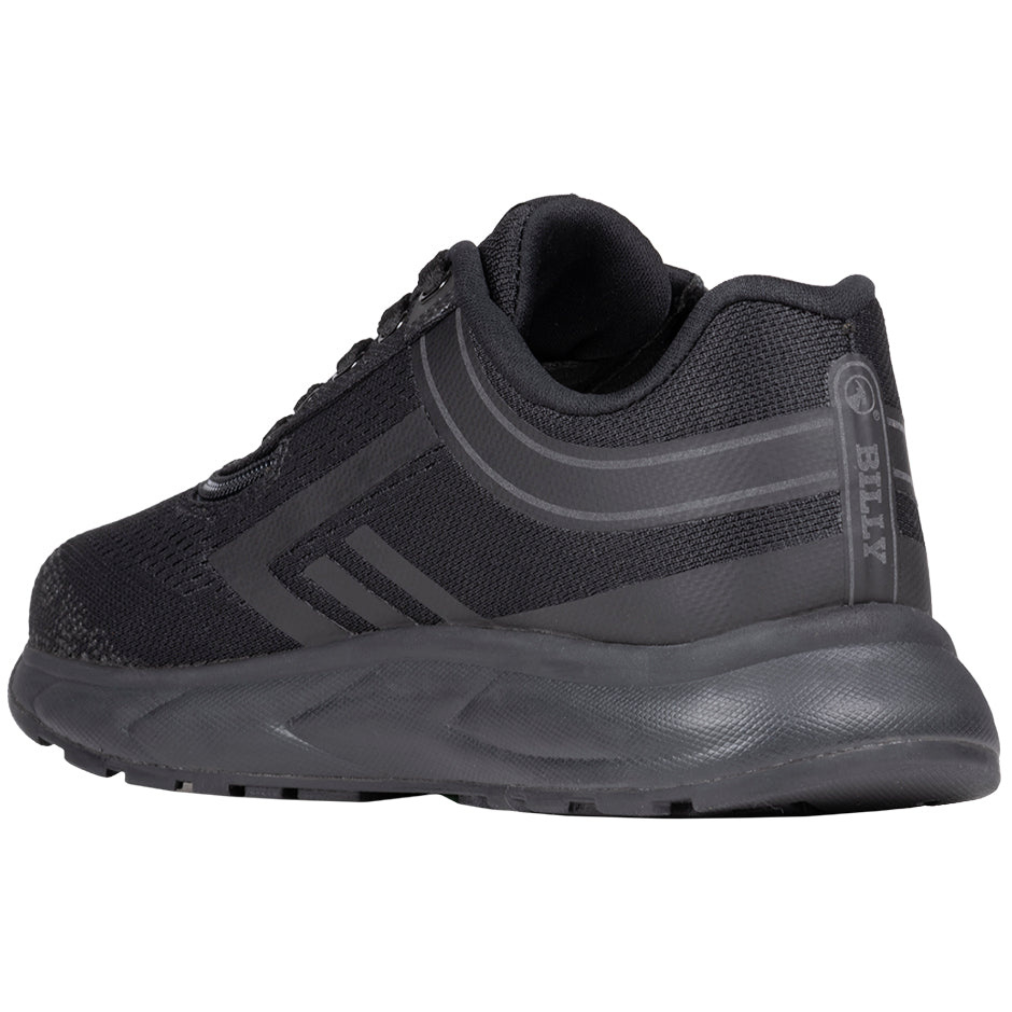 Billy Footwear (Kids) Short Wrap - Black to the Floor Sport Inclusion Trainers