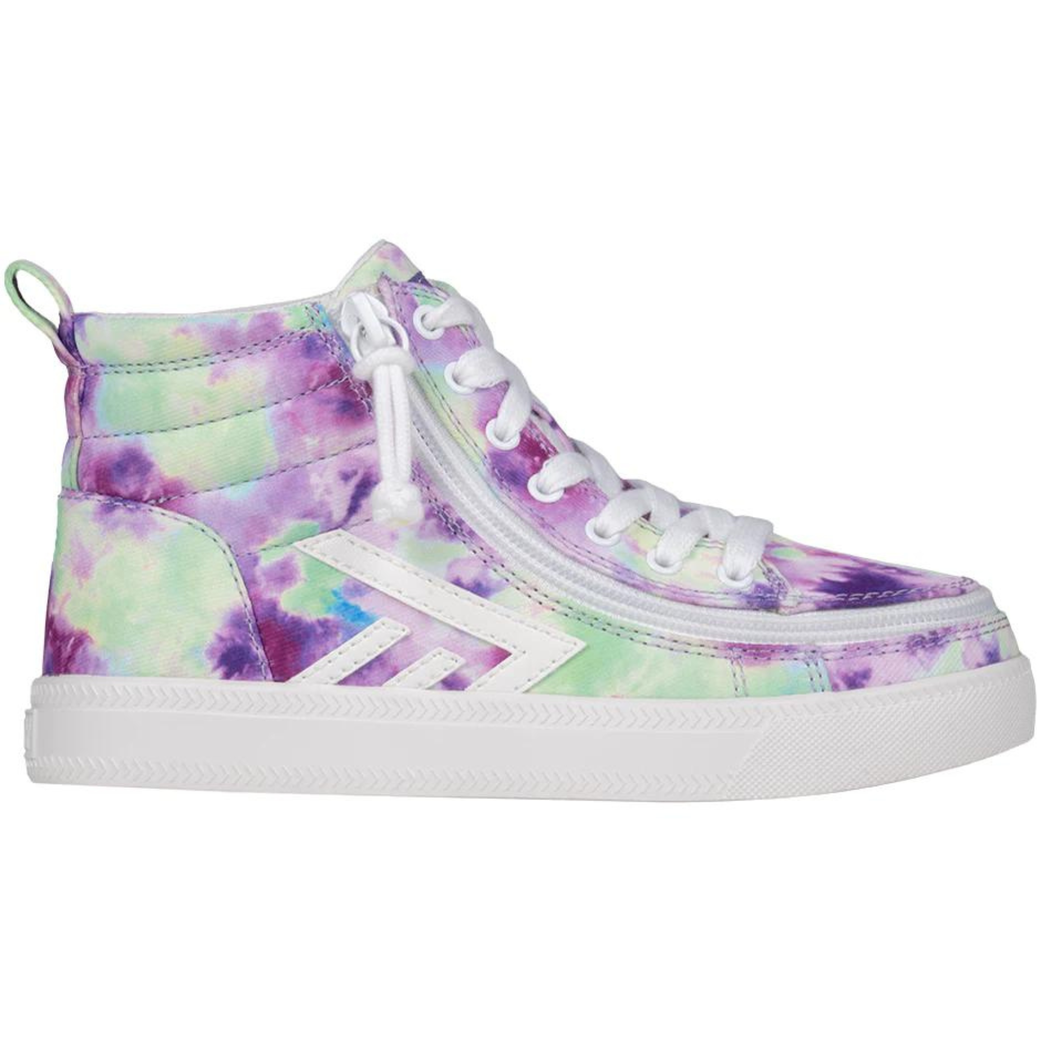 Billy Footwear (Kids) - Purple Watercolour CS Canvas Shoes - CLEARANCE