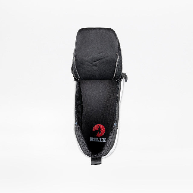 Billy Footwear (Kids) - High Top Rugged Black Goat DZ Shoes