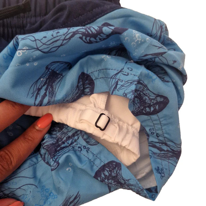 Kes-Vir - Boys Jellyfish Board Shorts - Eco Friendly