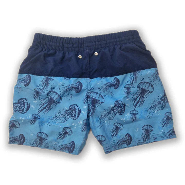 Kes-Vir - Boys Jellyfish Board Shorts - Eco Friendly