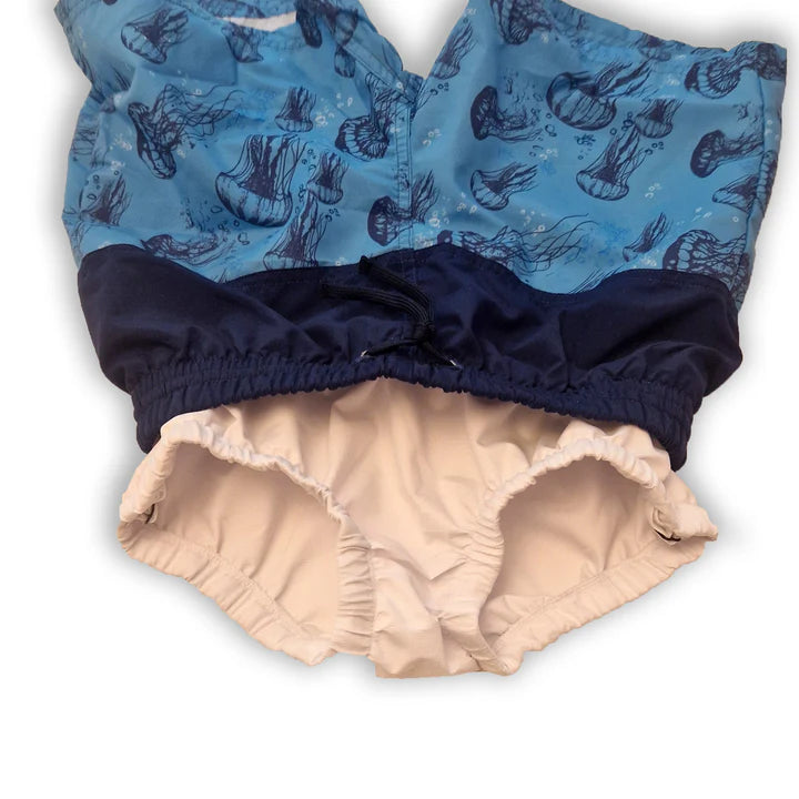 Kes-Vir - Boys Jellyfish Board Shorts - Eco Friendly