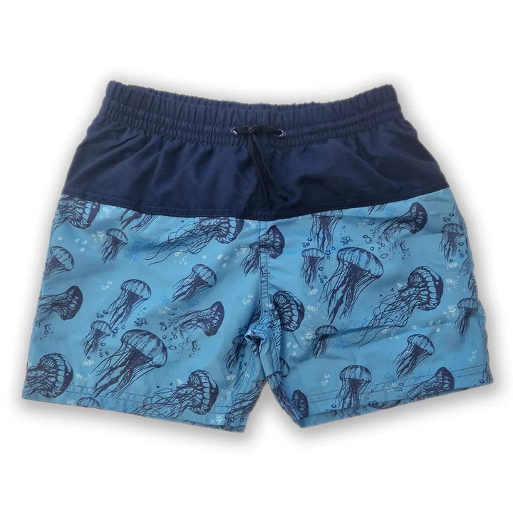 Kes-Vir - Boys Jellyfish Board Shorts - Eco Friendly