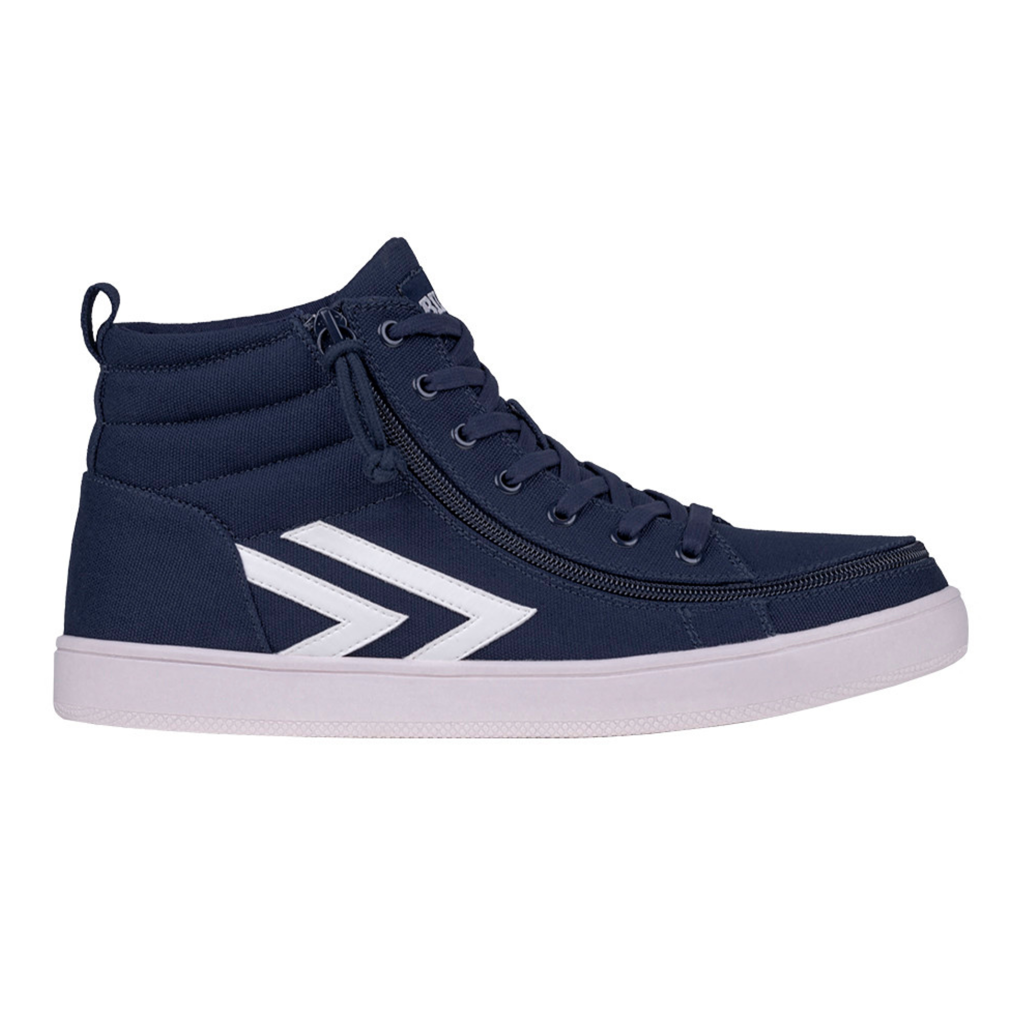 Billy Footwear (Mens) - High Top Navy White CS Canvas Shoes