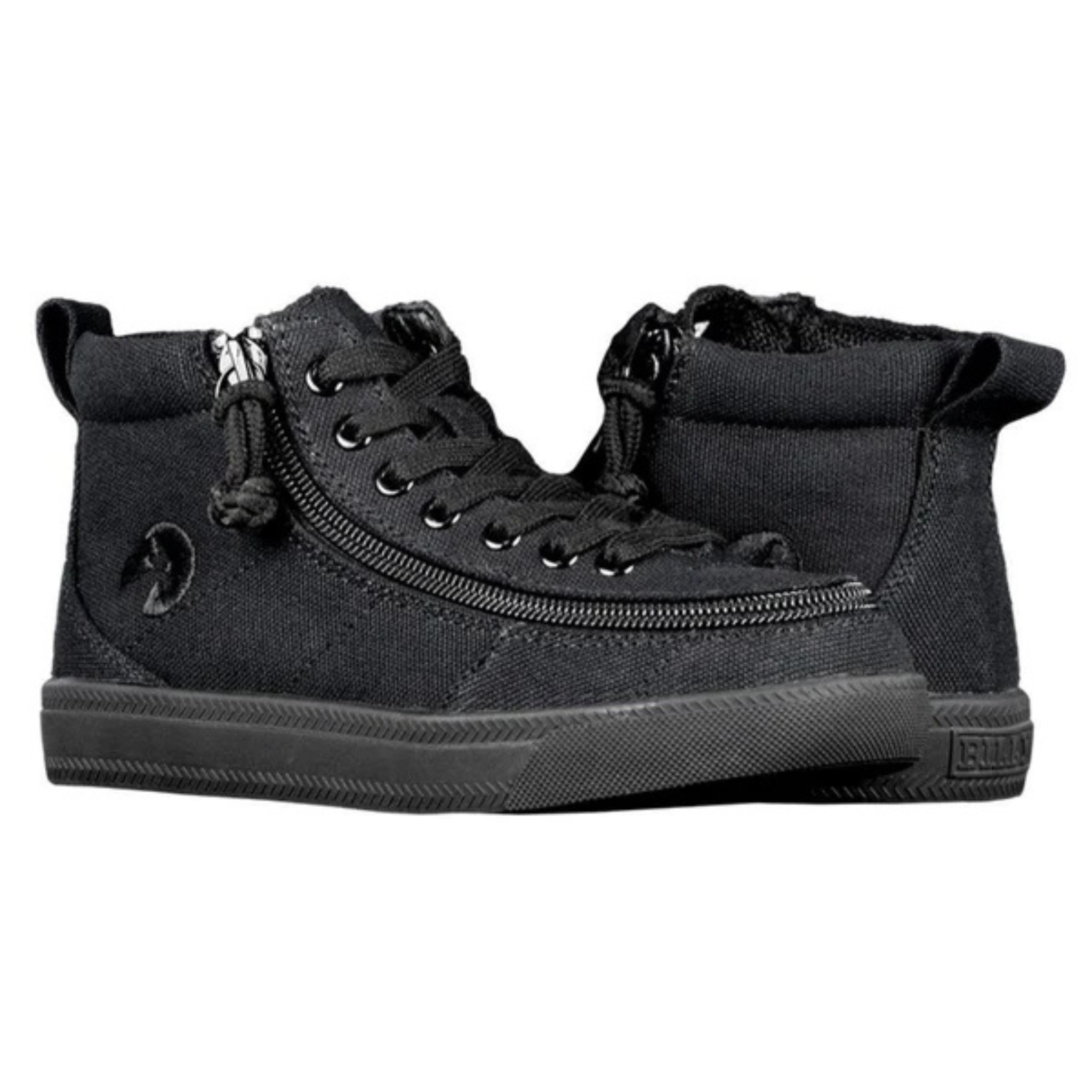 Billy Footwear (Kids) DR Fit - High Top DR Black Canvas Shoes - CLEARANCE