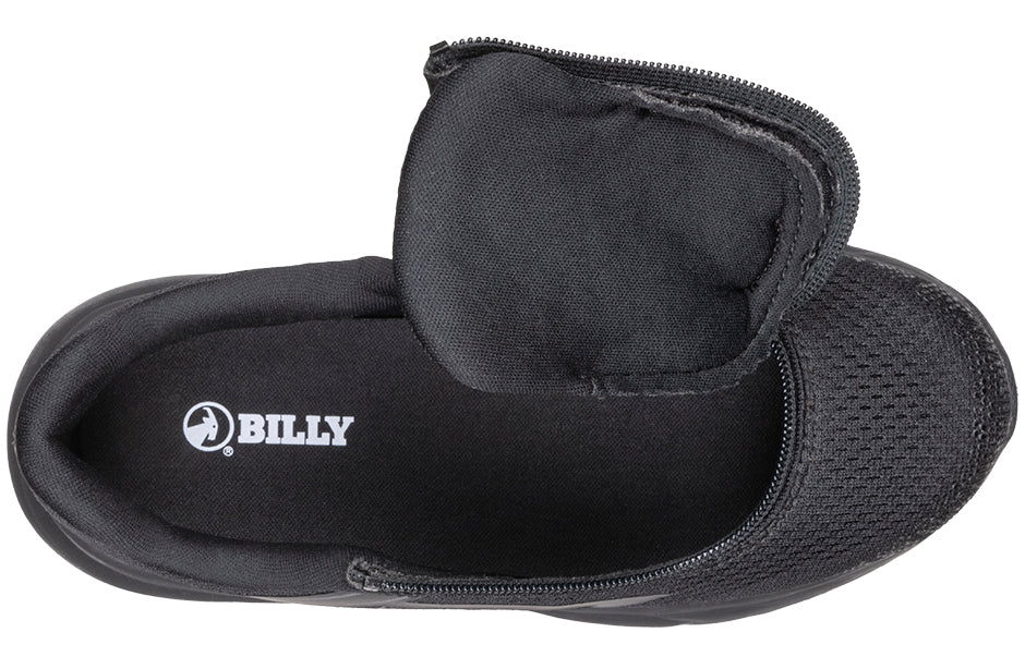 Billy Footwear (Kids) Short Wrap - Black to the Floor Sport Inclusion Trainers