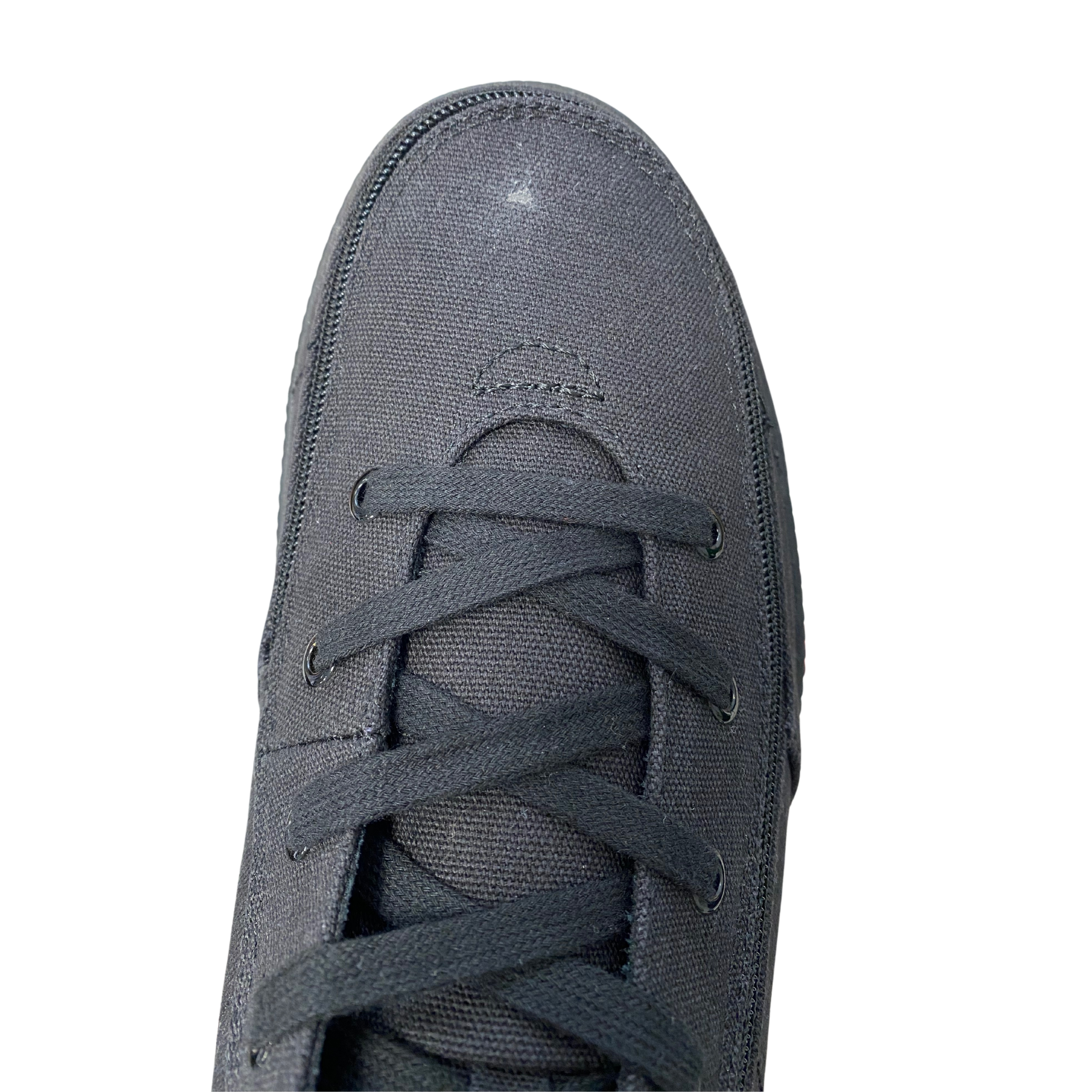 Billy Footwear (Mens) - High Top Black to Floor Canvas Shoes - CLEARANCE