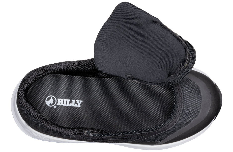 Billy Footwear (Kids) - Low Top Goat Black Trainers