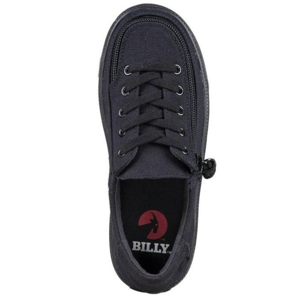 Billy Footwear (Toddlers)  - Low Top Black Canvas shoes