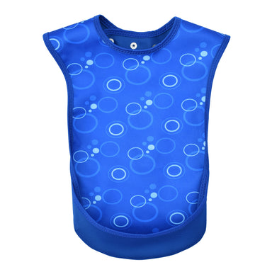 CareDesign_large_tabard_for_toddlers_children_adults_special_needs_absorbent_dribble_bib_blue_front