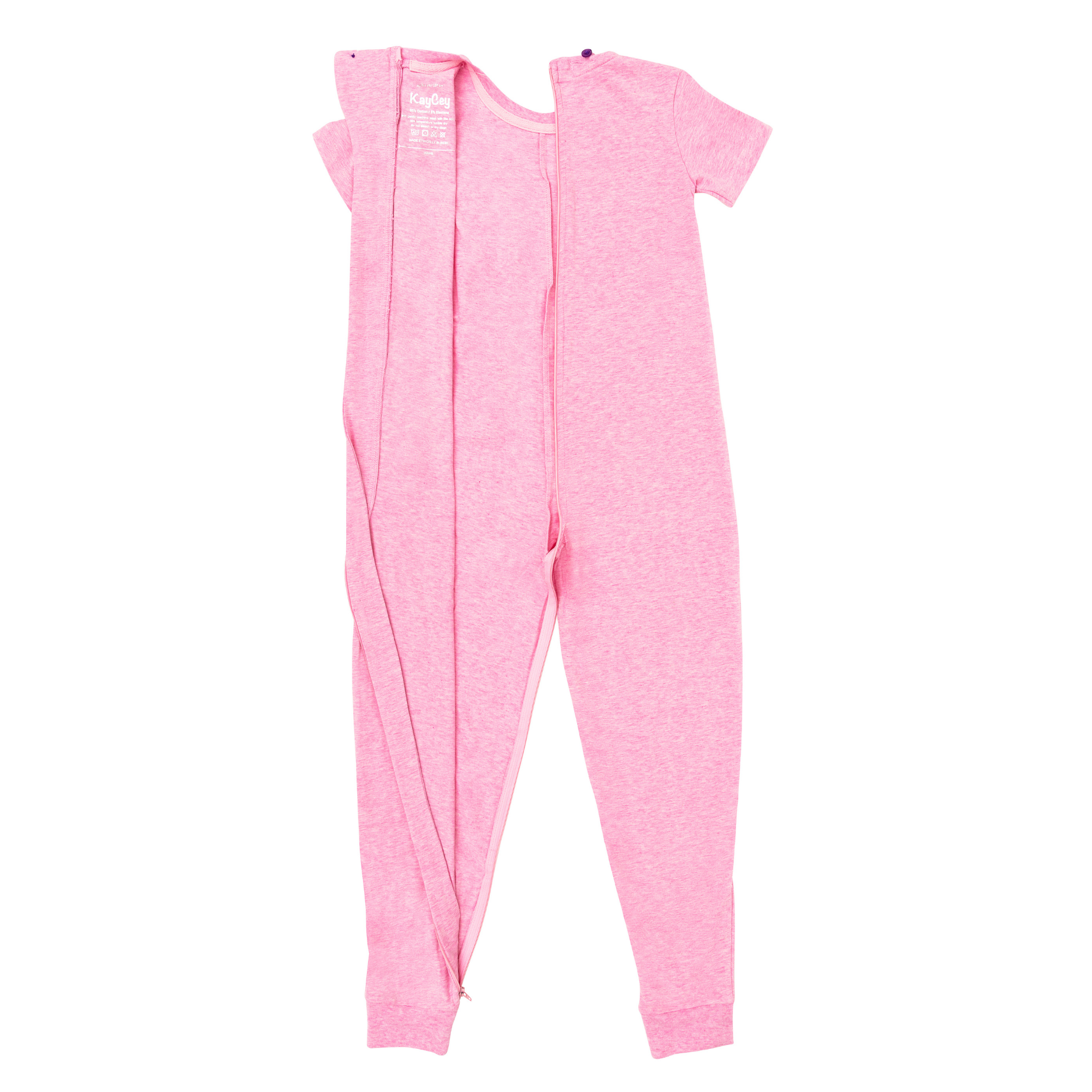 KayCey®Z Secret Zip Back Jumpsuits (Adults) - Short Sleeve / Ankle Length