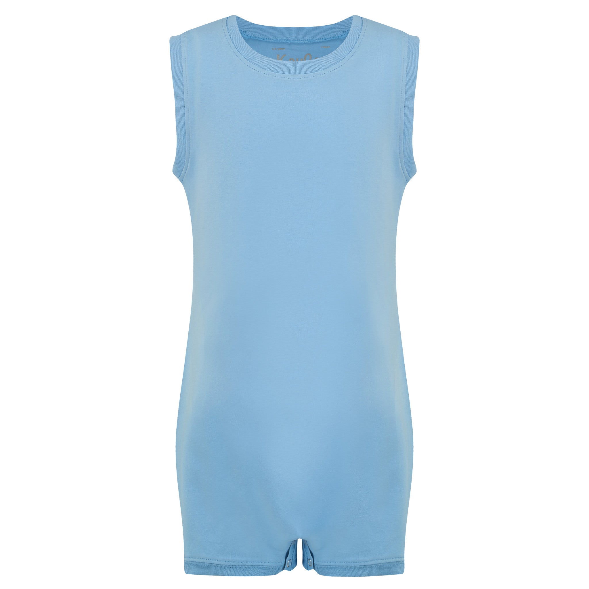 KayCey_Adaptive_clothing_for_older_children_with_special_needs_Sleeveless_Blue_Front