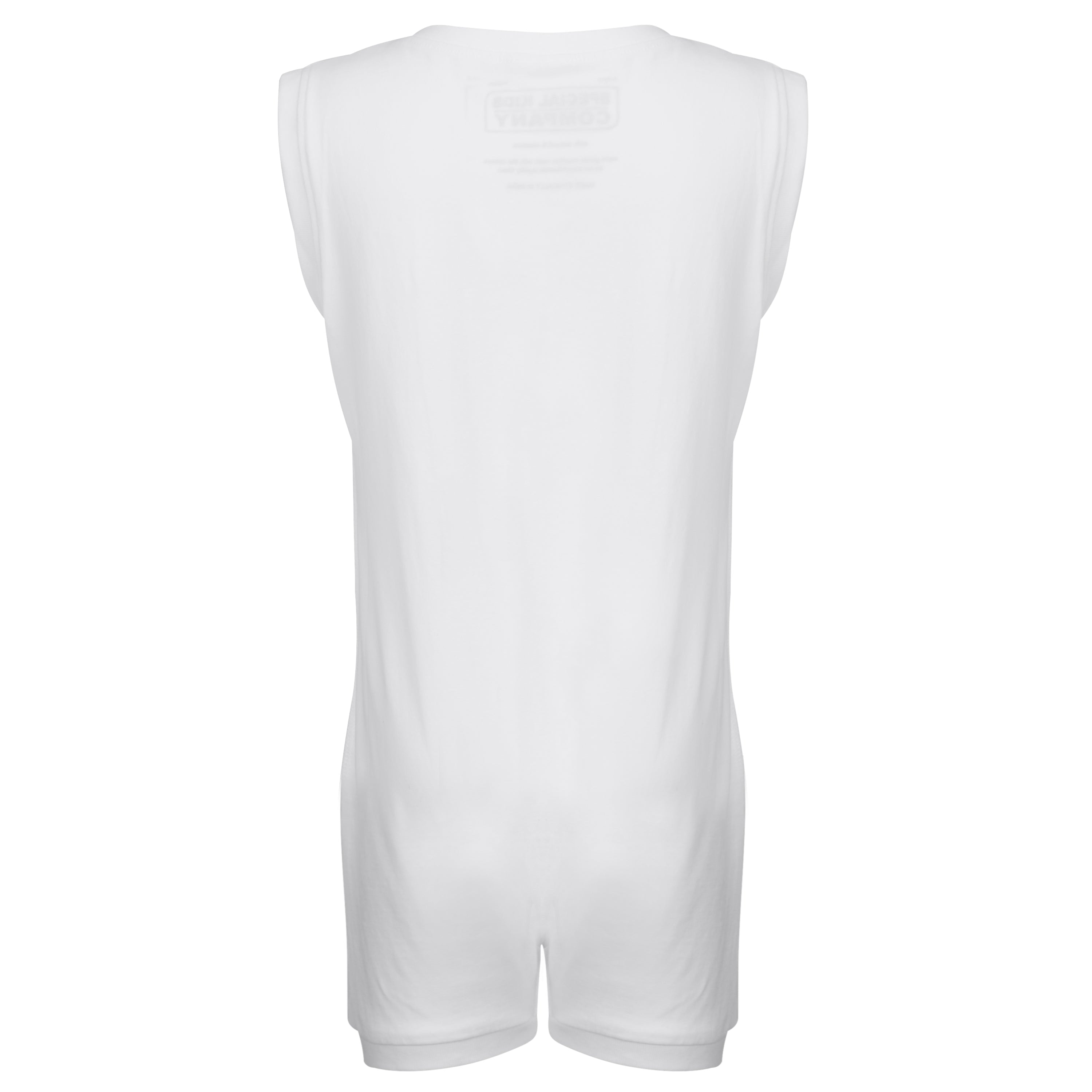 KayCey_Adaptive_clothing_for_older_children_with_special_needs_Sleeveless_with_Tube_Access_White_Back
