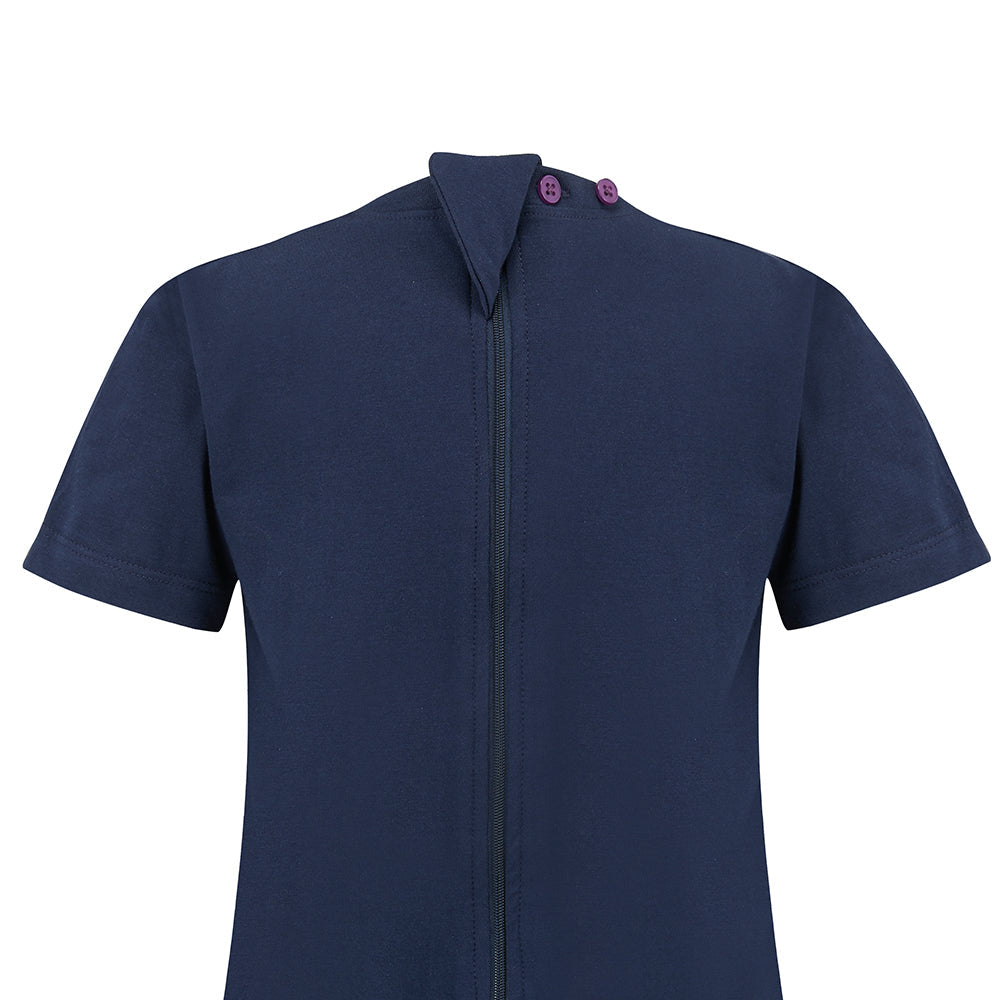 KayCey_Adaptive_clothing_for_older_children_with_special_needs_Zip_Back_Navy_Button_Facing