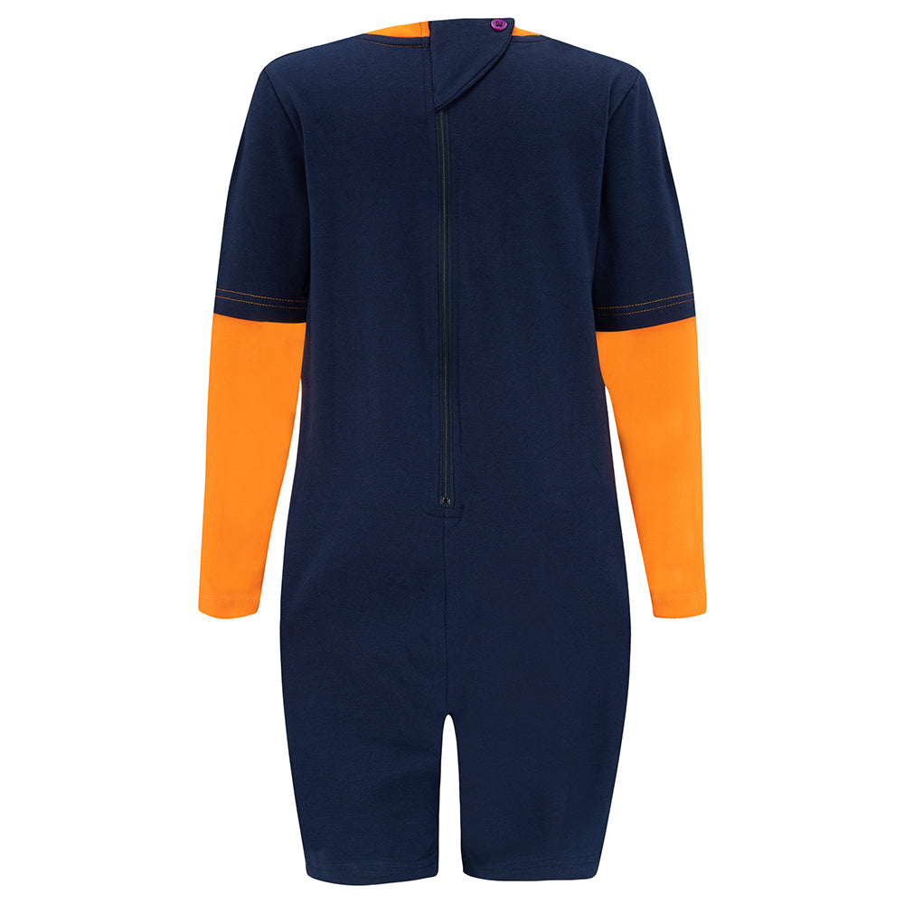 KayCey®Z Secret Zip Back Jumpsuits (Adults) - Long Sleeve / Knee Length