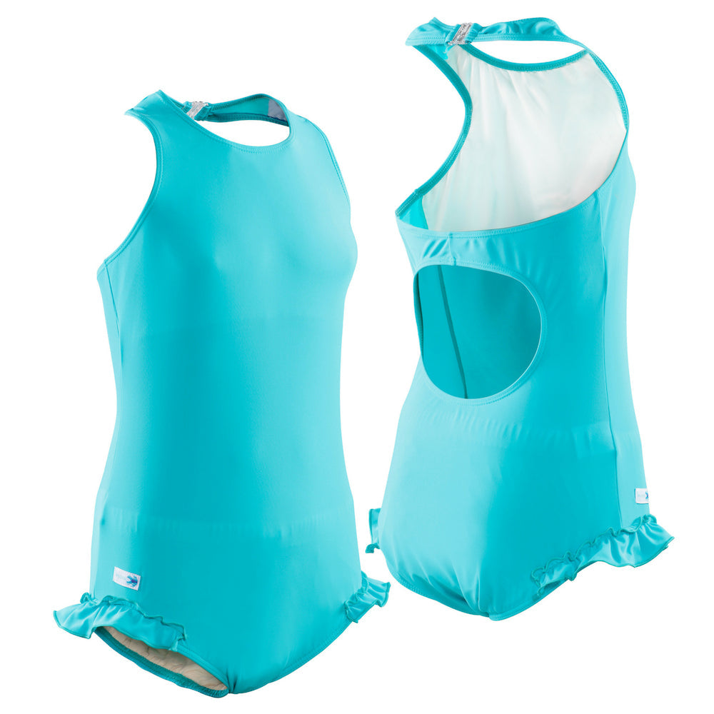 Kes-Vir_girls_halterneck_blue_special_needs_children_incontinence_swimwear_swimsuit_for_disabled_front_back