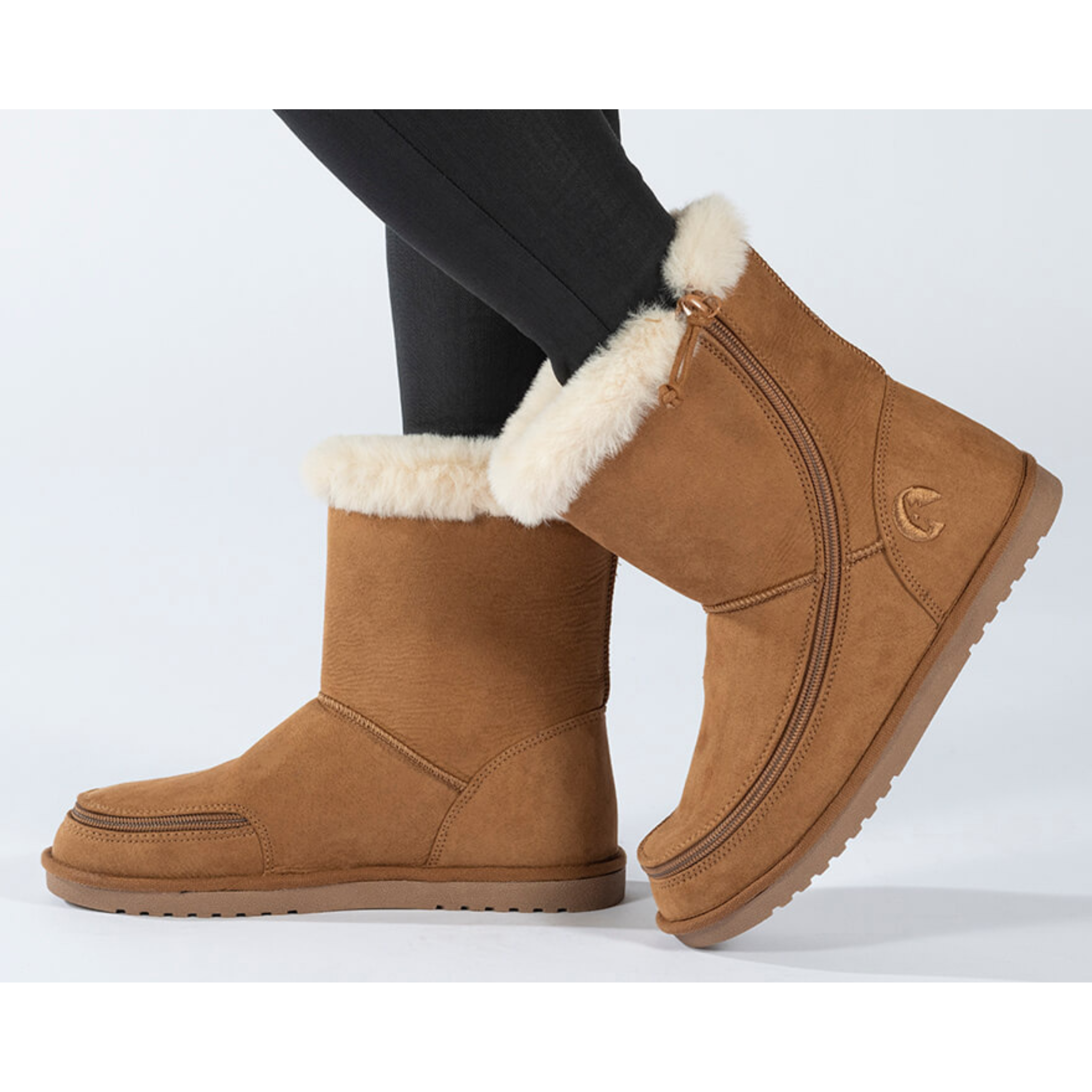 Billy Footwear (Kids) - Faux Suede Cosy Boots 2