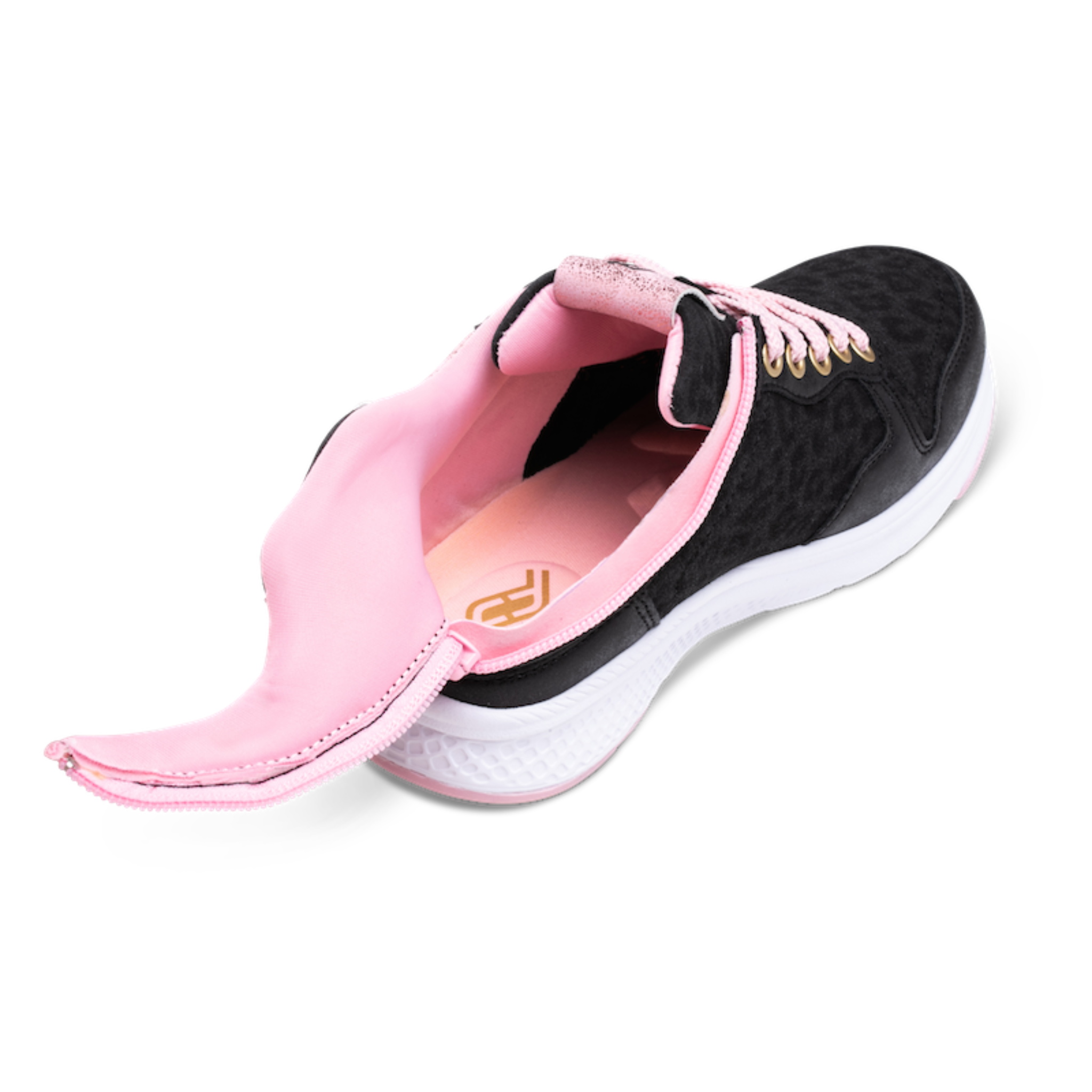 Friendly Shoes Excursion (Kids) - Black Leopard Dahlia Pink