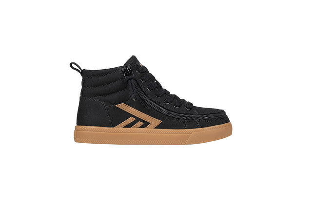 Billy Footwear (Kids)  - Black/Gum CS Canvas Shoes