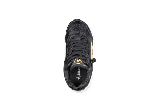 Billy Footwear (Toddler) - Goat Hoop Black/Gold
