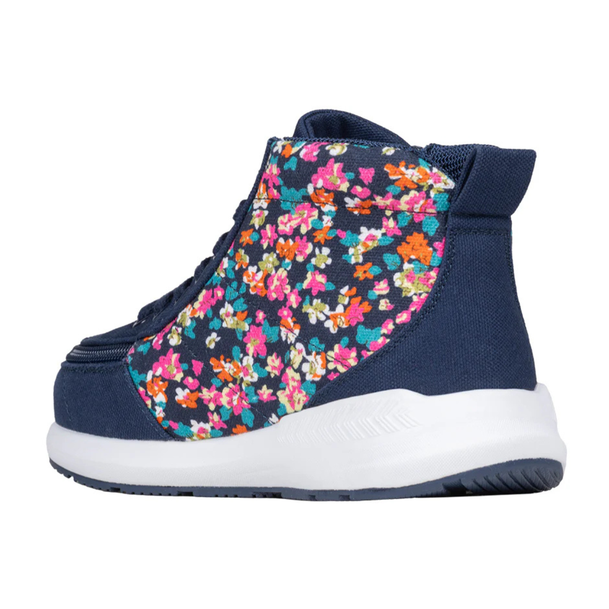 Billy Footwear (Kids) - Goat High Top Sport Navy Floral