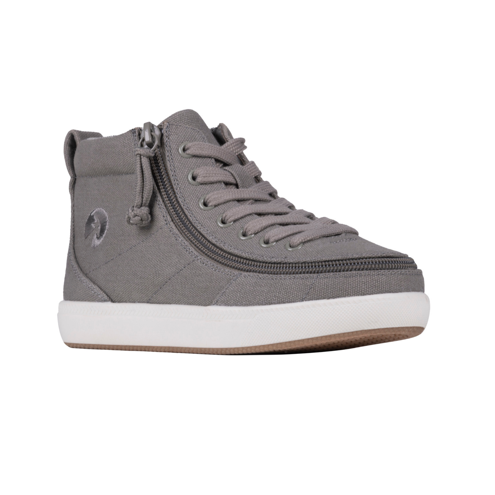 Billy Footwear (Toddlers) DR II Fit - High Top DR II Dark Grey Canvas Shoes