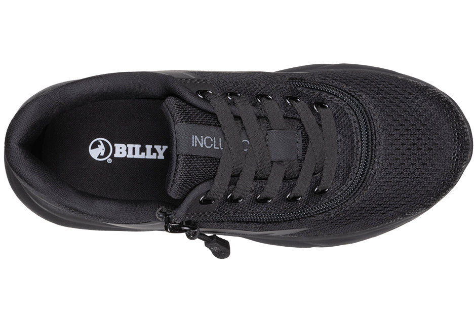 Billy Footwear (Kids) - Sport Inclusion 2 Trainers Short Wrap Black to the Floor