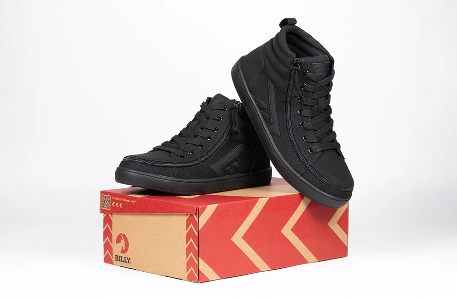 Billy Footwear (Mens) - Black to the Floor Core Skate High Tops