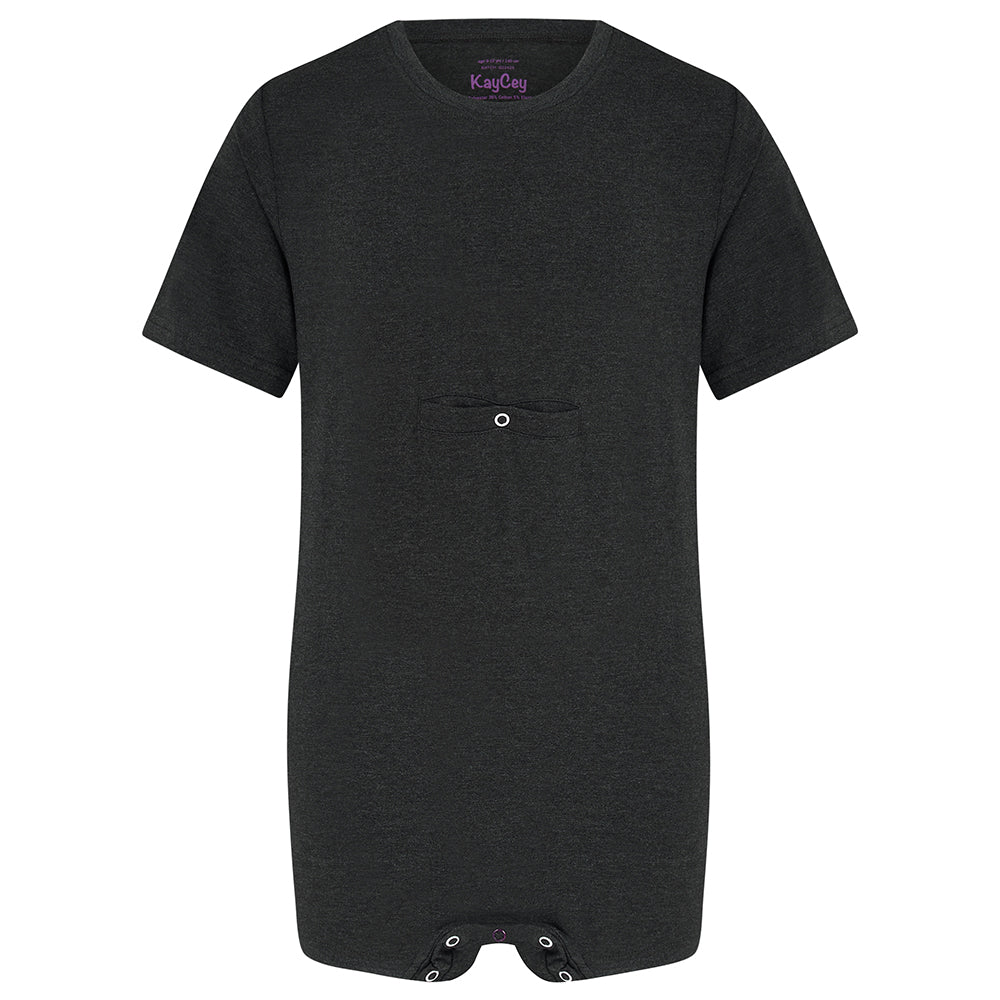 KayCey®P Popper Vest - Short Sleeve with Tube Access - Kids