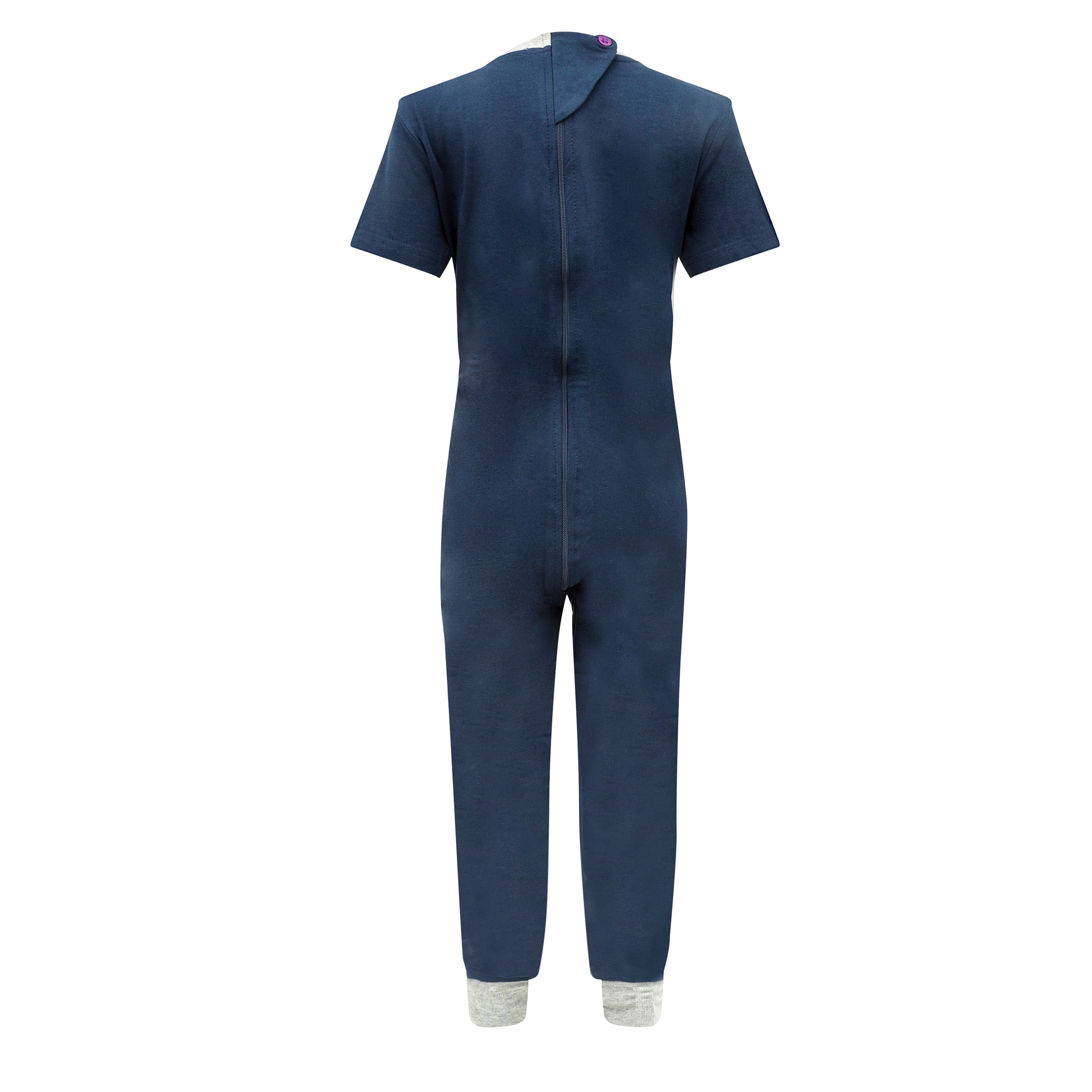 KayCey®Z Secret Zip Back Jumpsuits (Kids) - Short Sleeve / Ankle Length