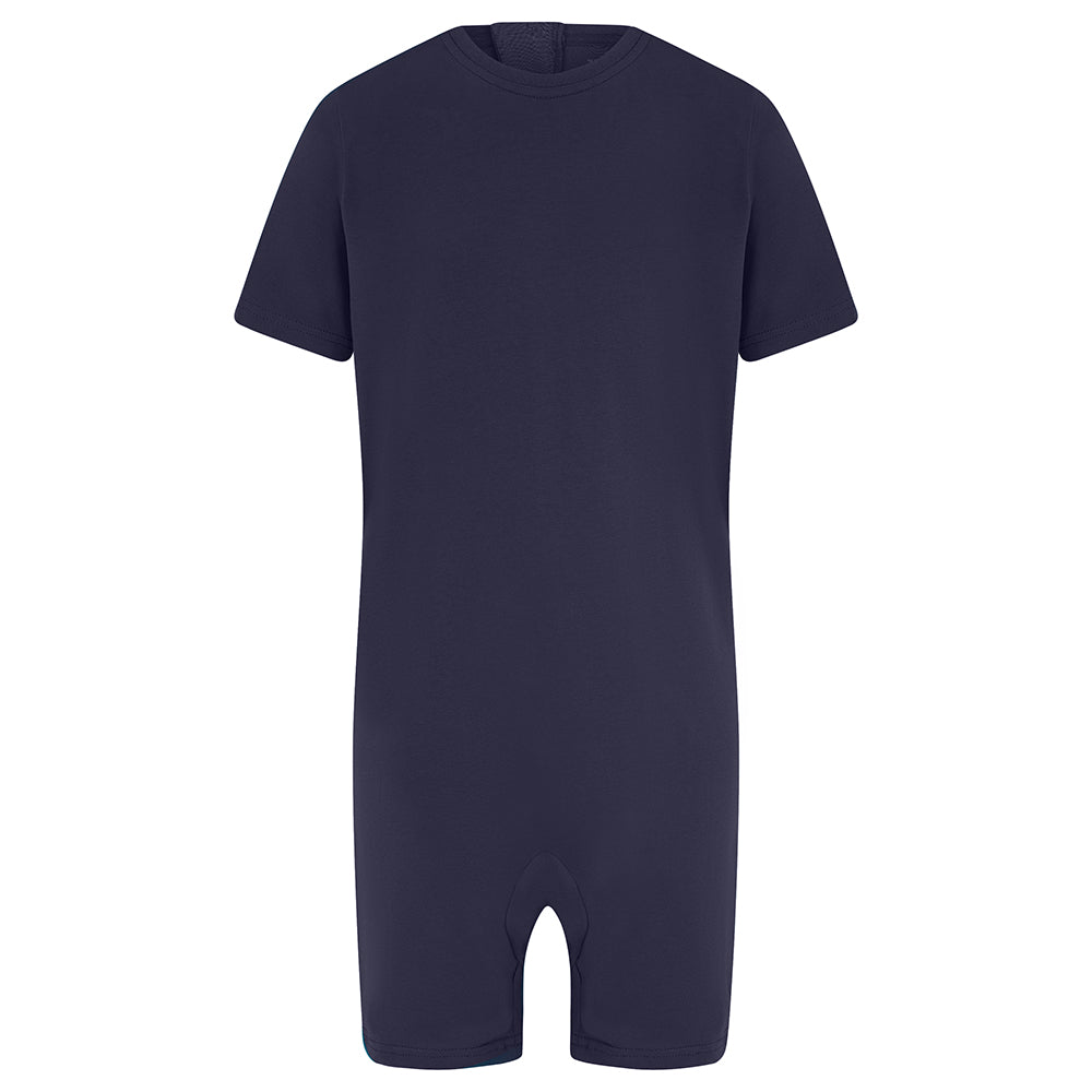 KayCey®Z Secret Zip Back Jumpsuit - Short Sleeve / Short Leg - Kids