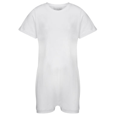 KayCey_Adaptive_clothing_for_older_children_with_special_needs_Short_Sleeve_White_Front