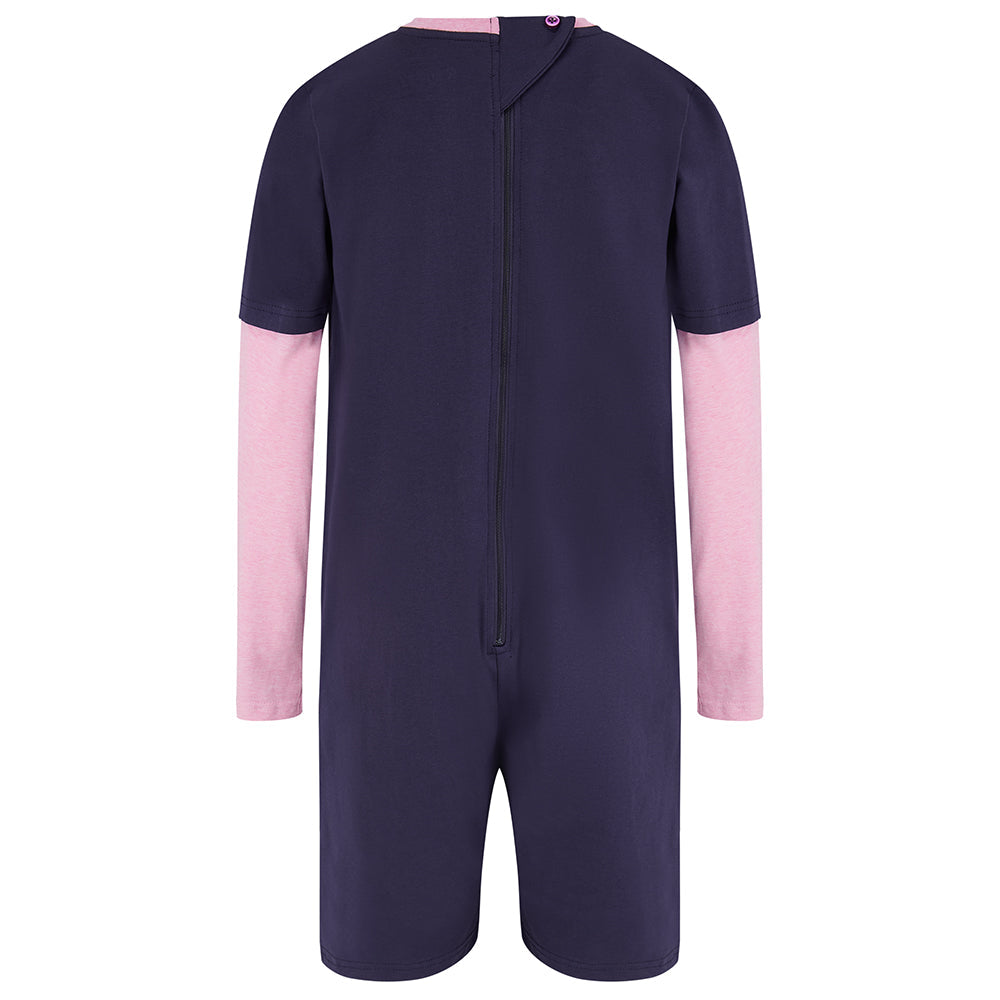 KayCey®Z Secret Zip Back Jumpsuits (Kids) - Long Sleeve / Knee Length