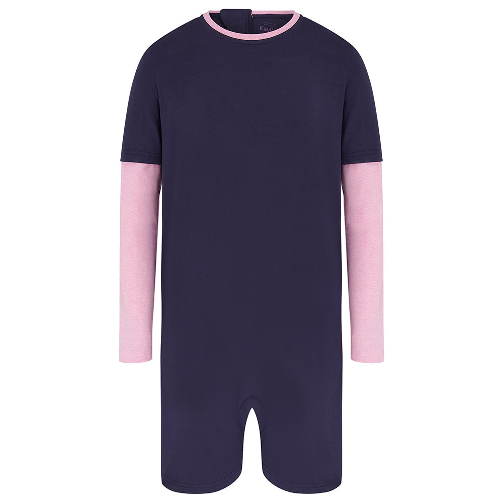 KayCey®Z Secret Zip Back Jumpsuits (Kids) - Long Sleeve / Knee Length