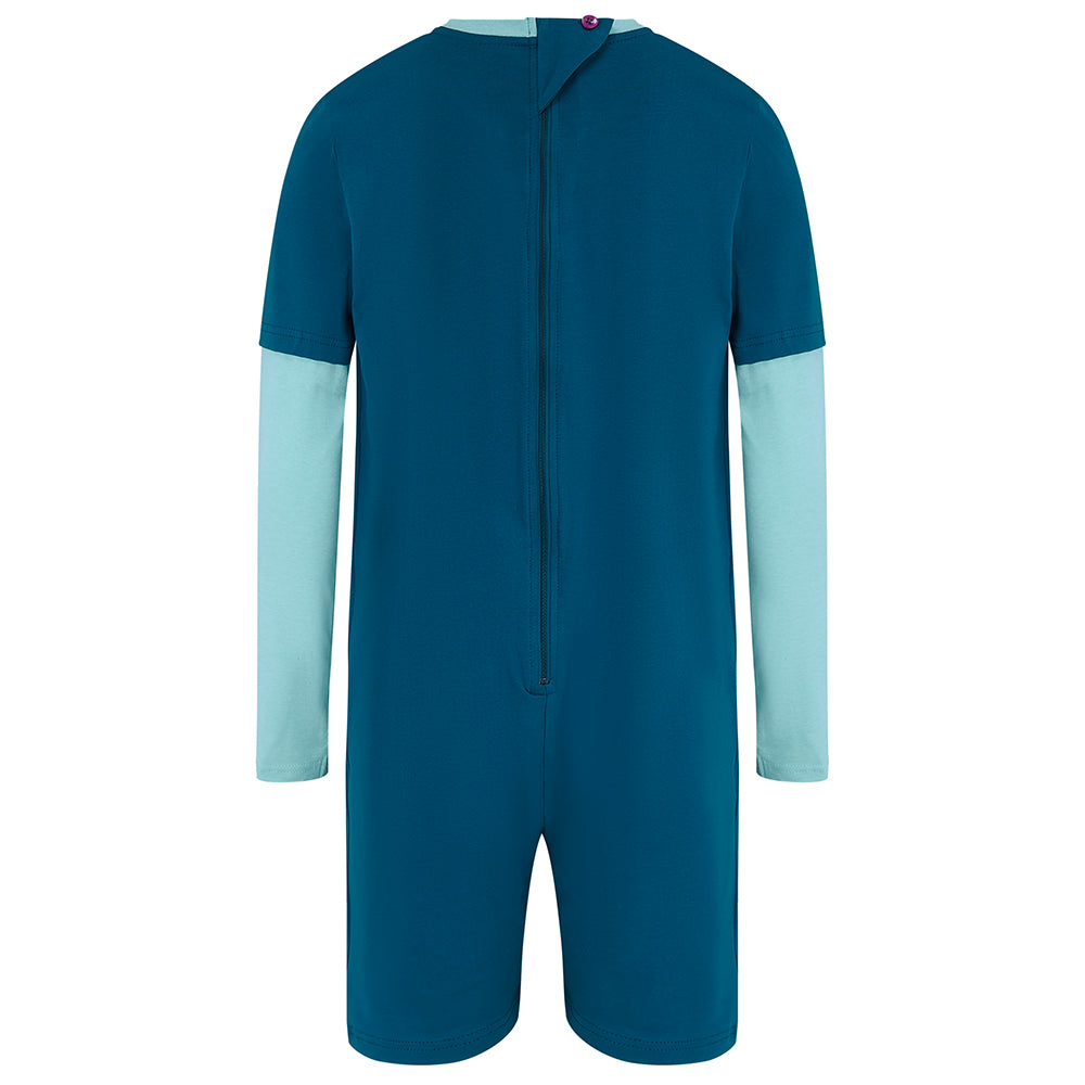 KayCey®Z Secret Zip Back Jumpsuits (Kids) - Long Sleeve / Knee Length