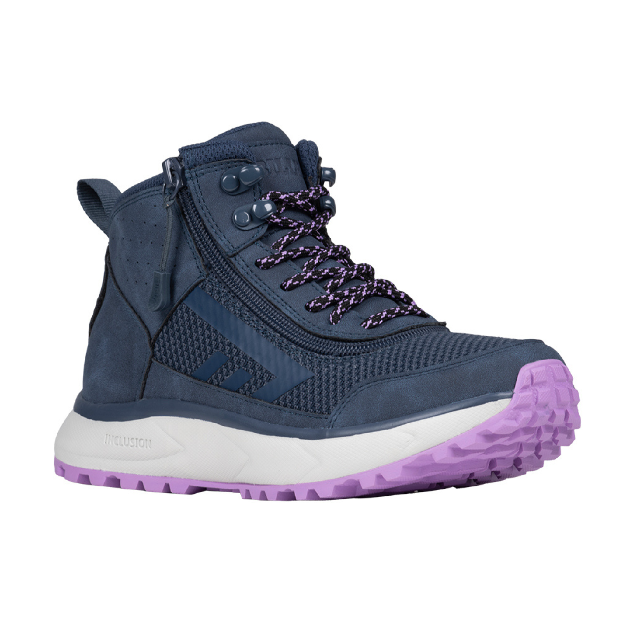 Billy Footwear (Womens) -  Inclusion Trail Boot Navy/Purple