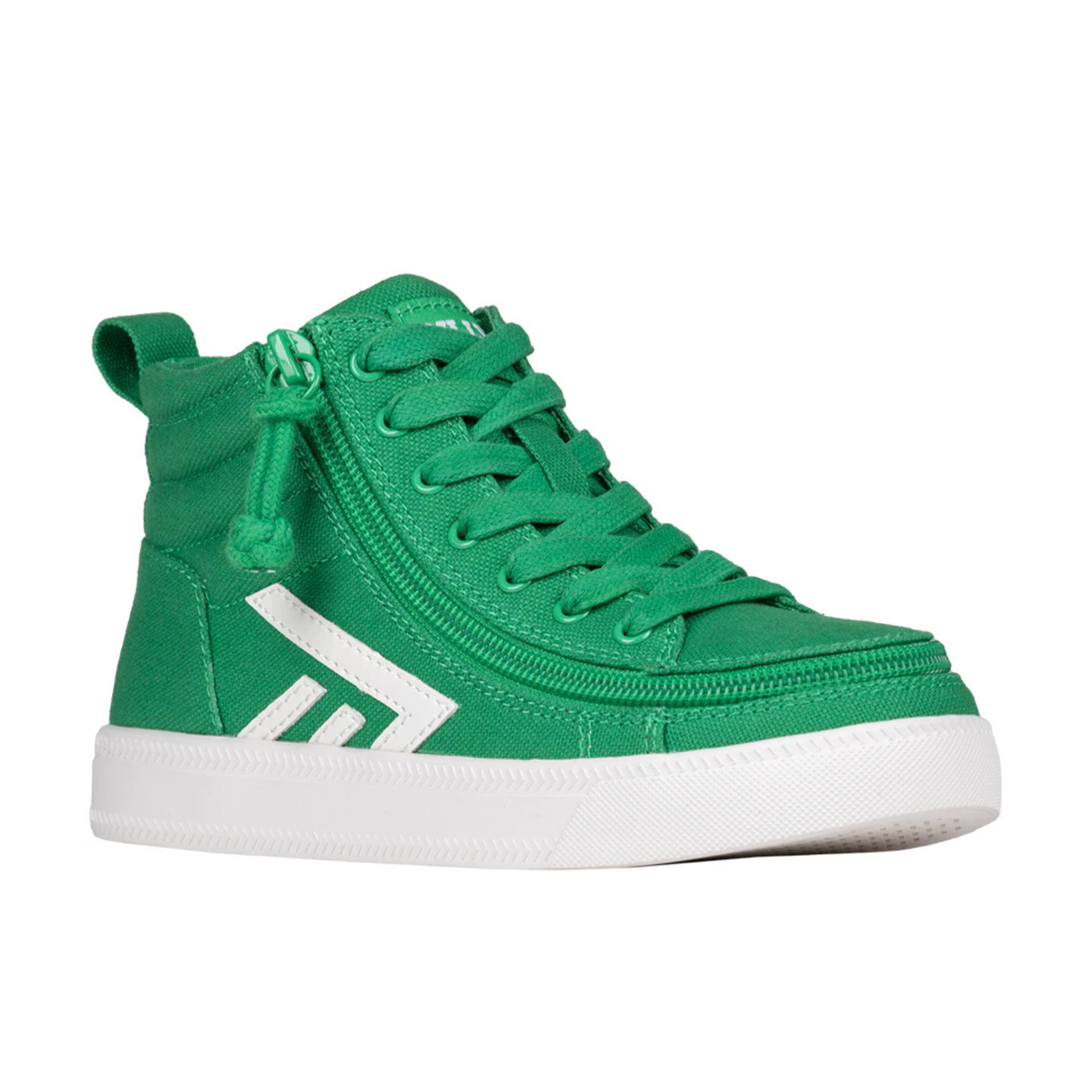 Billy Footwear (Kids)  - Green/White CS Canvas Shoes