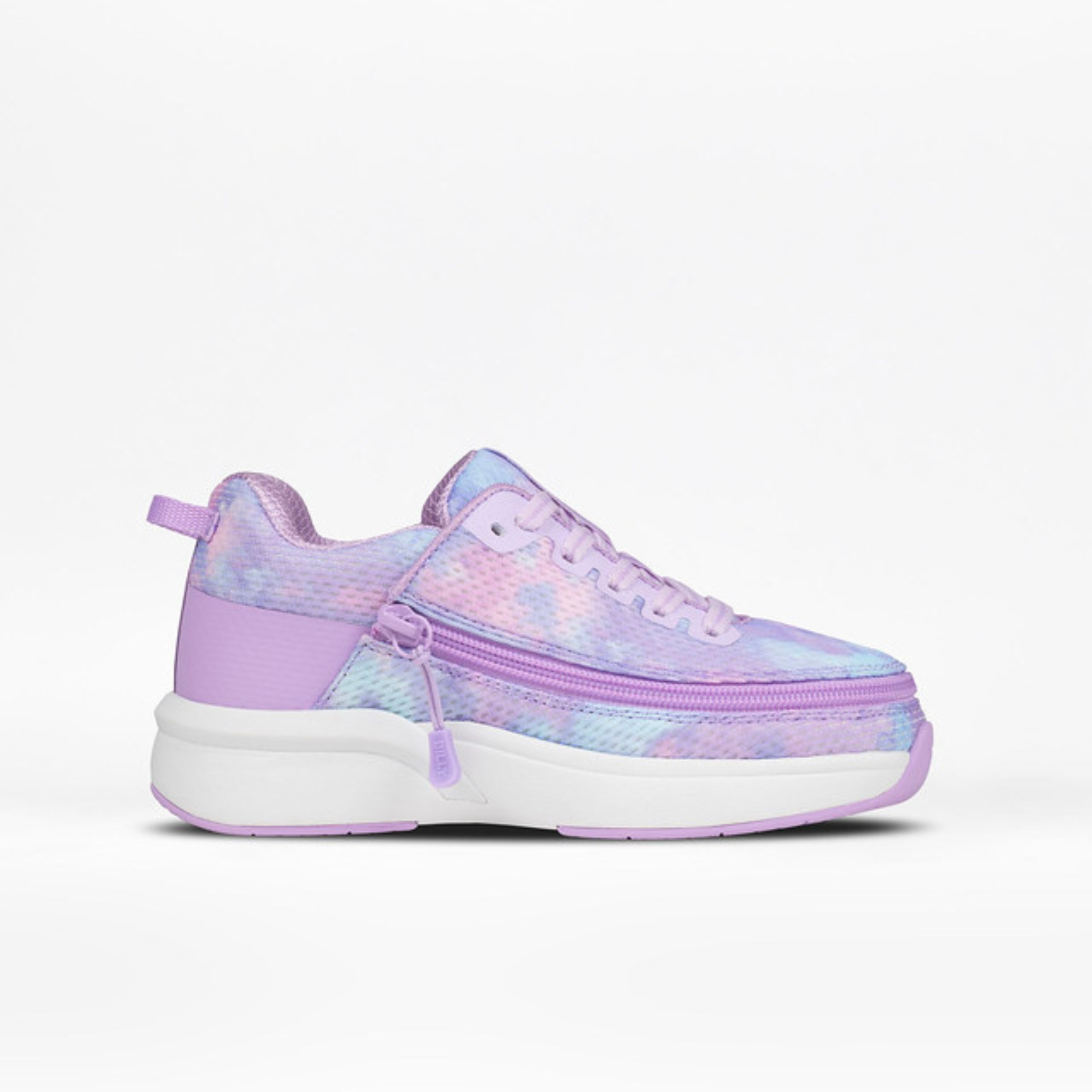 Billy Footwear (Kids)  - Lilac Watercolour Limitless Low Top Shoes