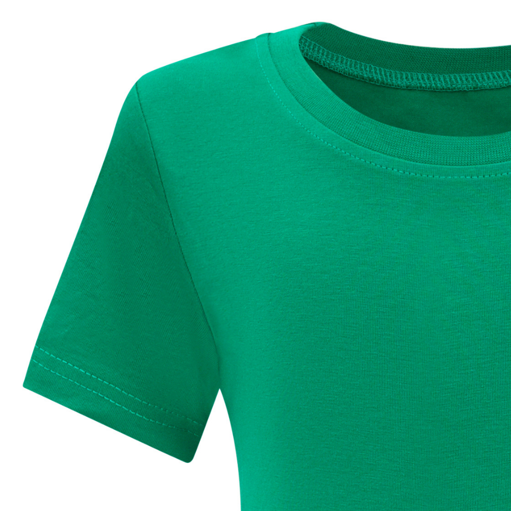 KayCey_Adaptive_clothing_for_older_children_with_special_needs_Short_Sleeve_green_shoulder