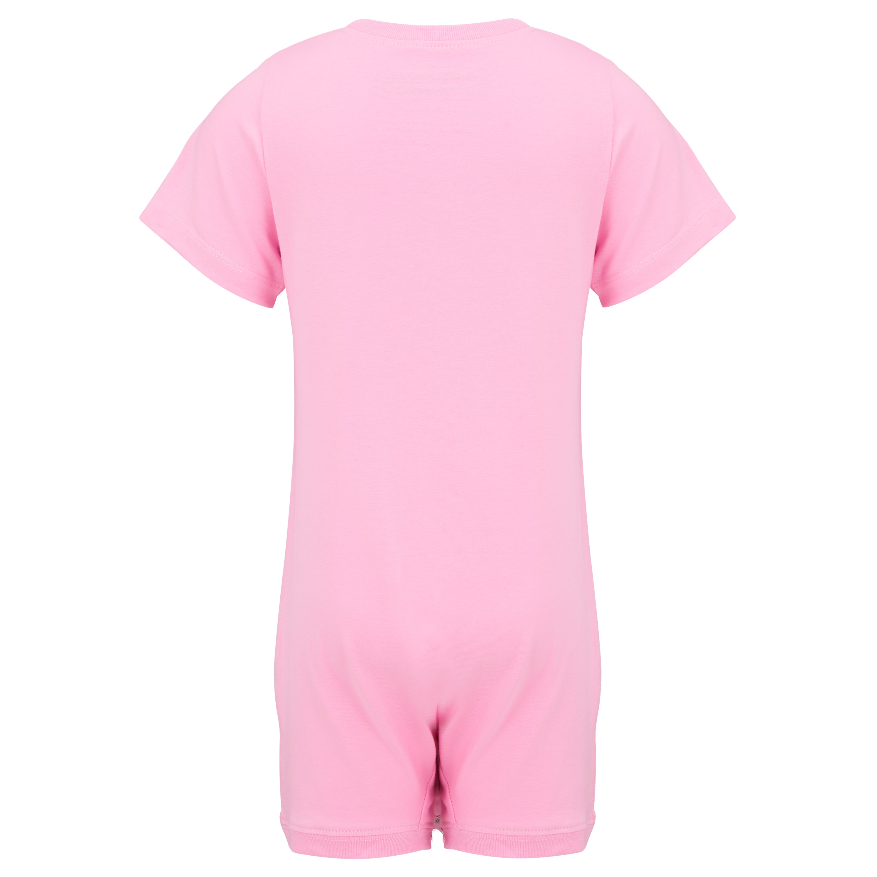 KayCey_Adaptive_clothing_for_older_children_with_special_needs_Short_Sleeve_Pink_Back