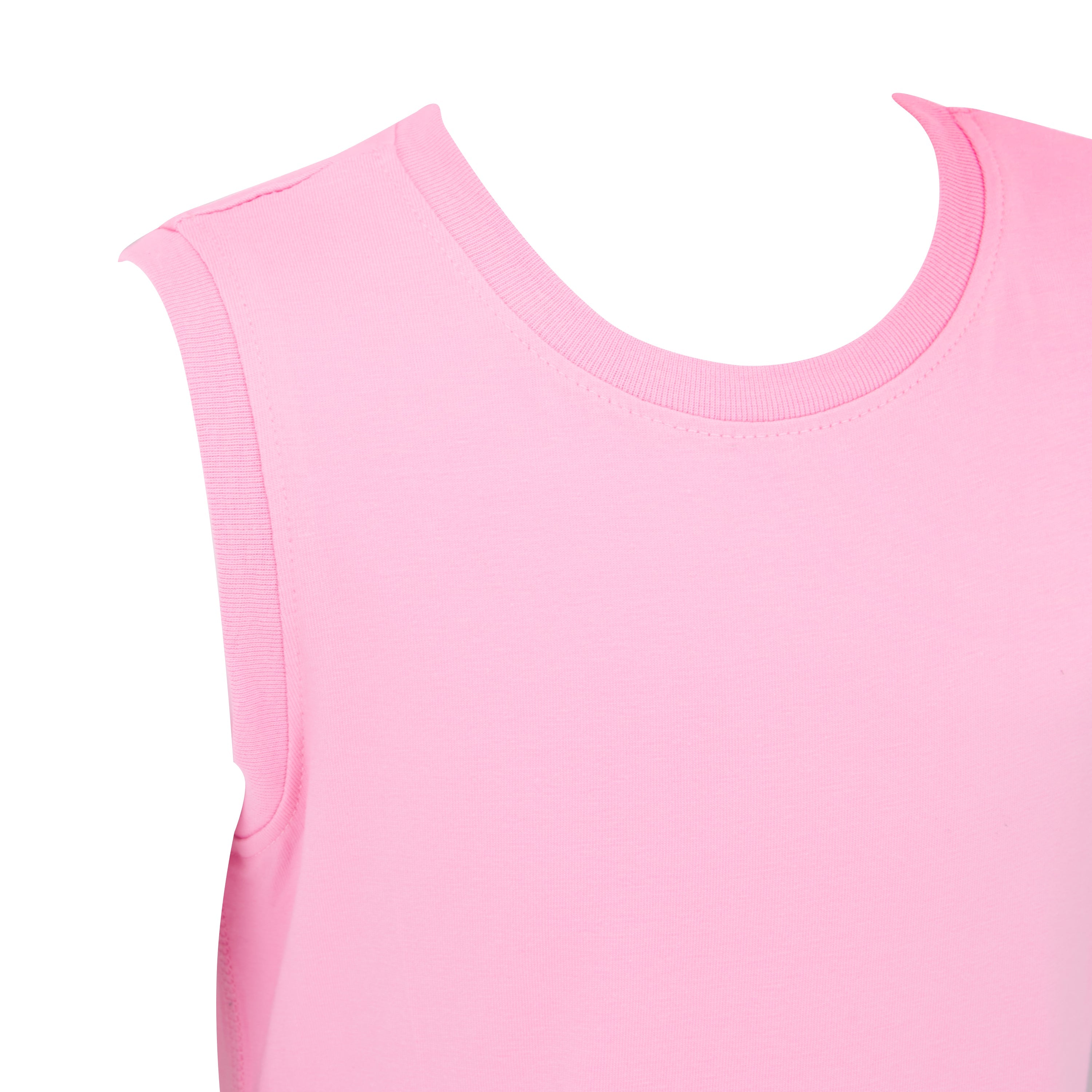 KayCey_Adaptive_clothing_for_older_children_with_special_needs_Sleeveless_with_Tube_Access_Pink_Shoulder