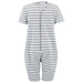 KayCey_short_sleeve_jumpsuit_for_older_children_with_special_needs_Zip_Back_Grey_White_Stripe_Back