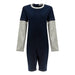 KayCey_long_sleeve_jumpsuit_for_special_needs_kids_and_older_children_zip_back_grey_navy_front