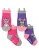 Ez_Socks_for_special_needs_toddlers_children_seamless_toes_anti_slip_pull_up_loops_pink_purple_girls