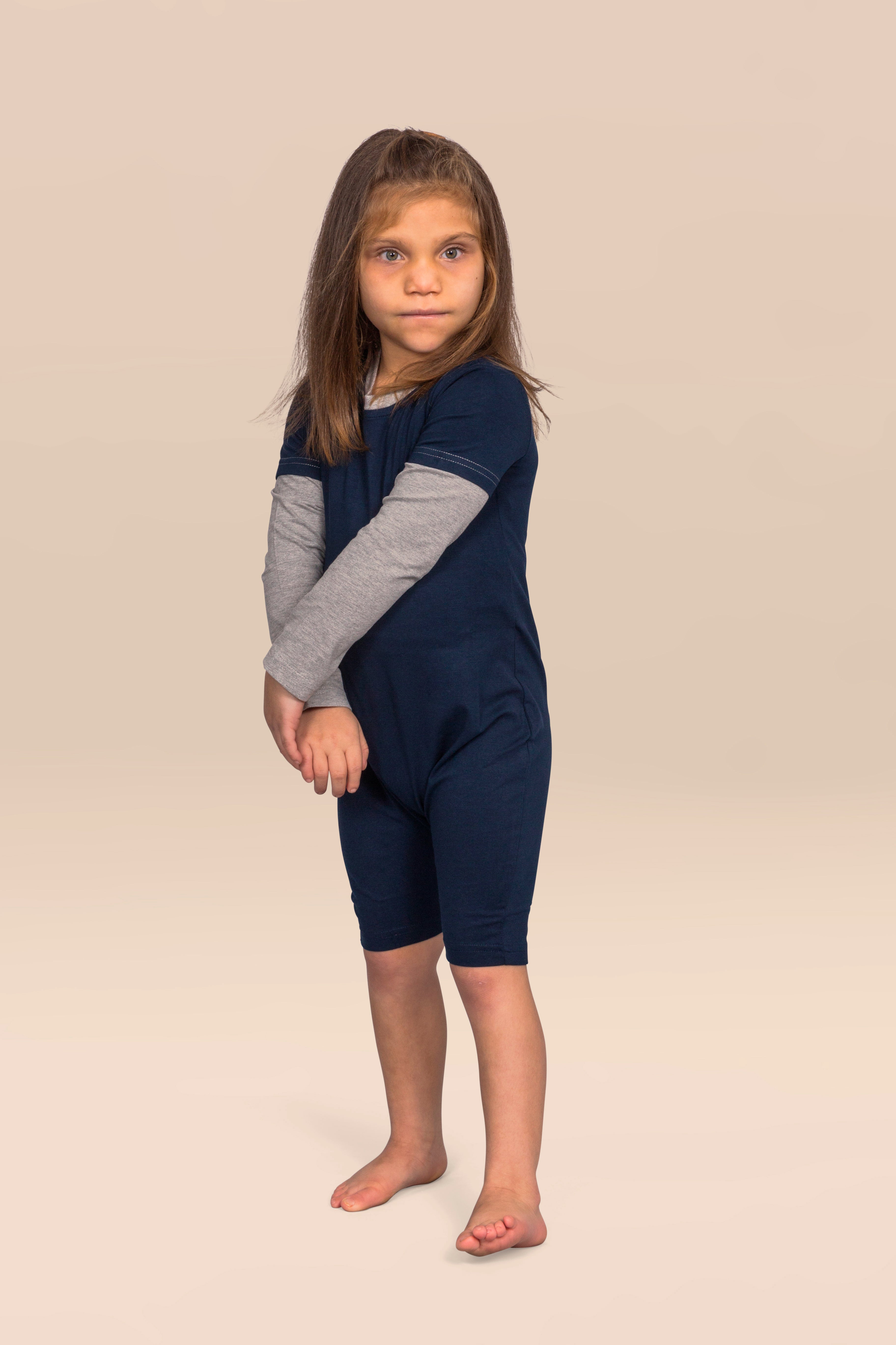 KayCey_Adaptive_clothing_for_older_children_with_special_needs_Zip_Back_navy-grey_Long_Sleeve_lifestyle_img