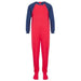 Seenin_zip_back_footed_sleepsuit_with_closed_feet_red_pajamas_for_boys_with_special_needs_front