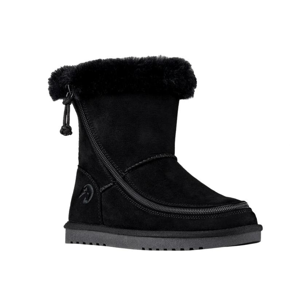 Billy Footwear (Toddlers) -  Faux Suede Cosy Boots 2 Black