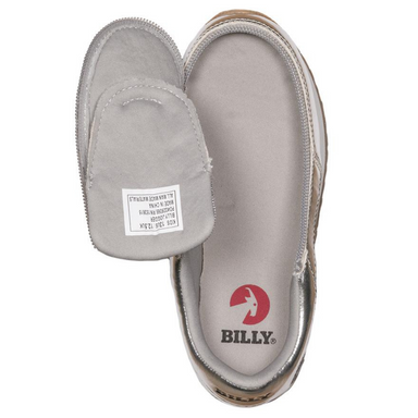 billy_footwear_adaptive_shoes_for_children_special_kids_company_billy_kids_silver_metallic_trainers_open