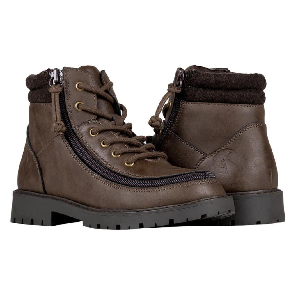 Billy Footwear Kids Leather Lug Boots SpecialKids.Company