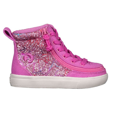 billy_footwear_pink_glitter_high_top_canvas_shoes_for_toddlers_and_kids_with_fully_opening_zip